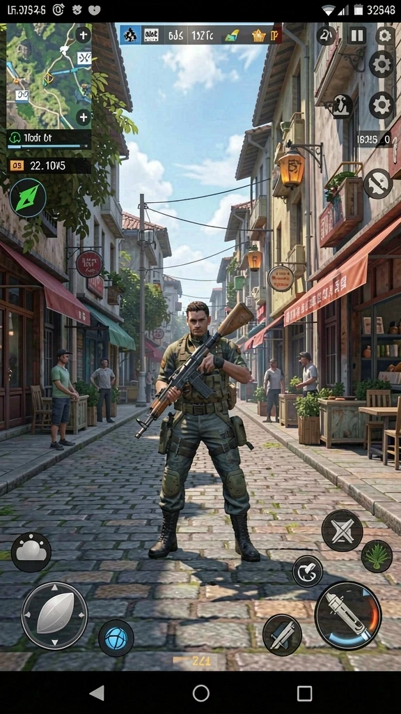 Gameplay seru dengan banyak pilihan mode permainan.