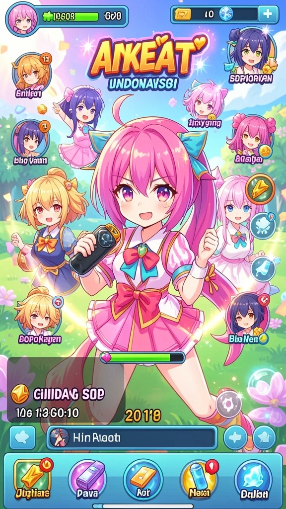 Tangkapan layar menunjukkan tampilan antarmuka utama game BUAH4D.