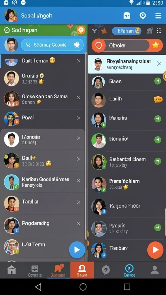 Tampilan awal yang memikat dan informatif.