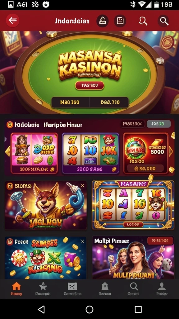 Screenshot fitur turnamen yang interaktif dan menarik.