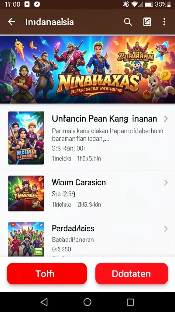 Misi seru yang menantang kemampuan Anda.