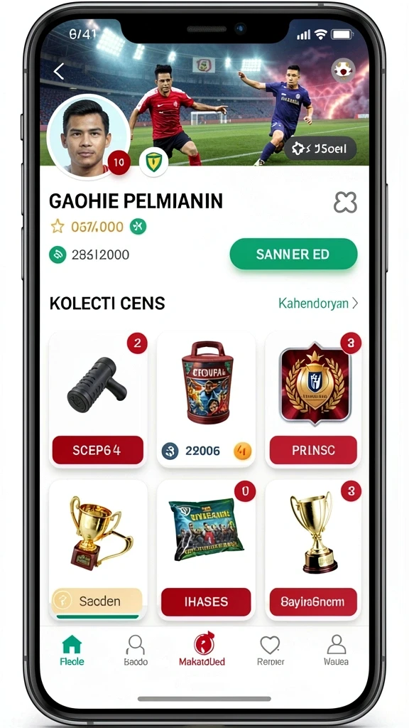 Tampilan antarmuka yang sederhana dan user-friendly.