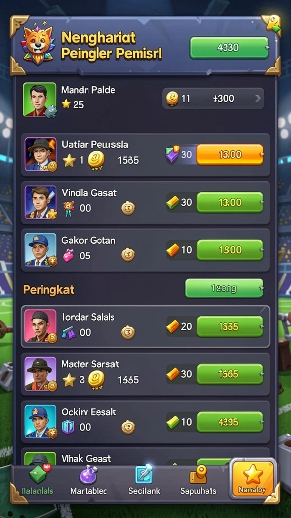 Level dengan grafis menawan dan tantangan yang seru.