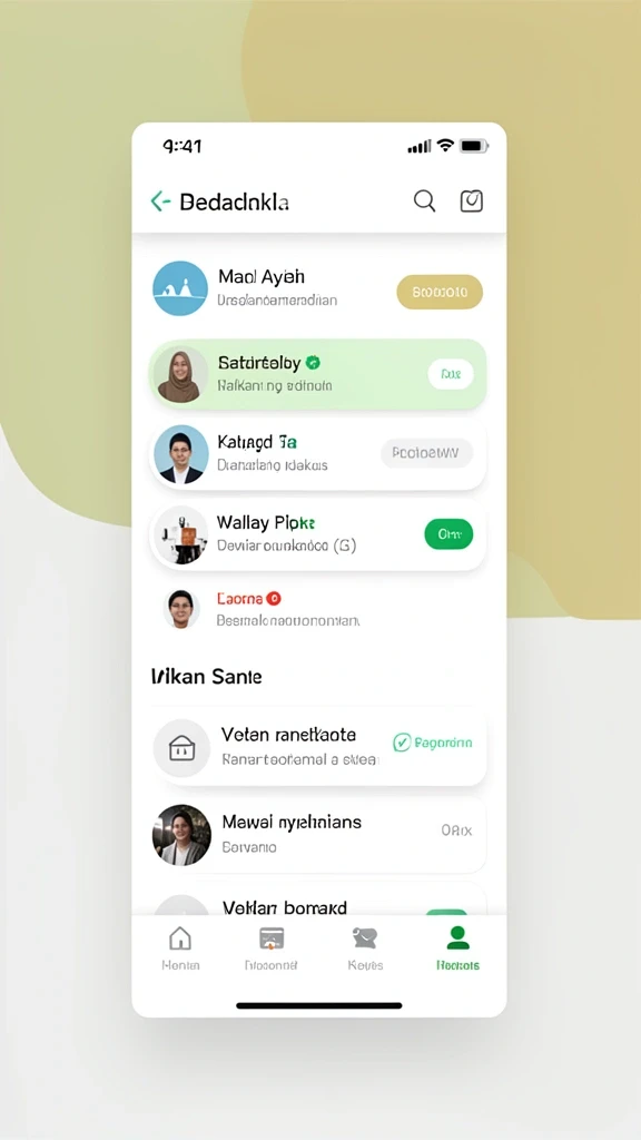 Tampilan antarmuka HARGATOTO yang menarik dan modern.