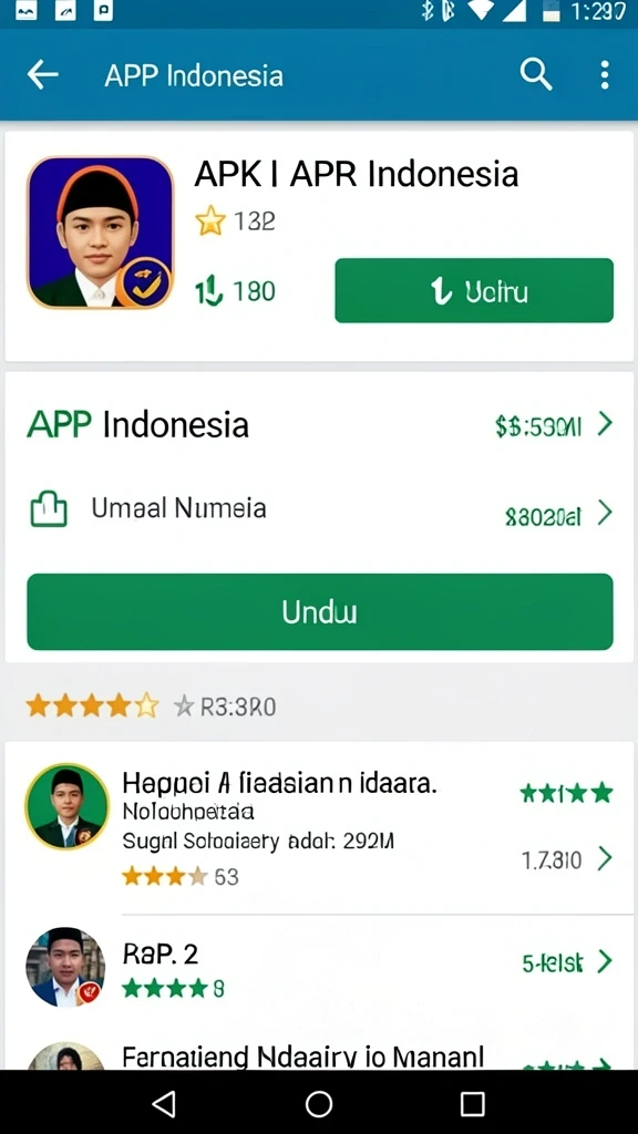 Tampilan antarmuka yang intuitif dan user-friendly.