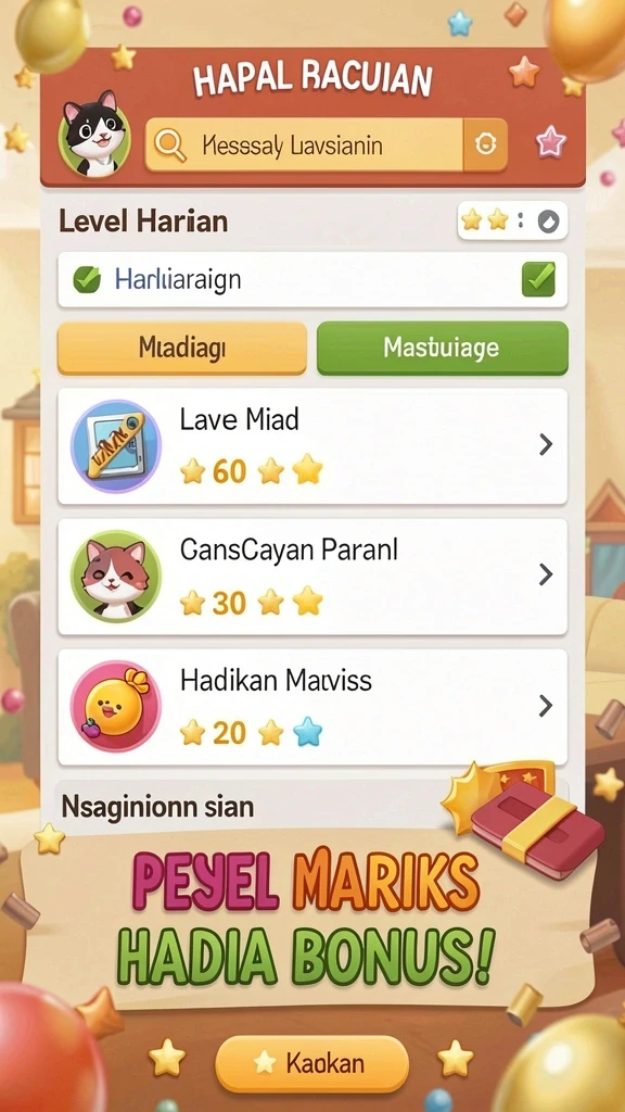 Fitur turnamen seru dalam HOKILUCK untuk bersaing.