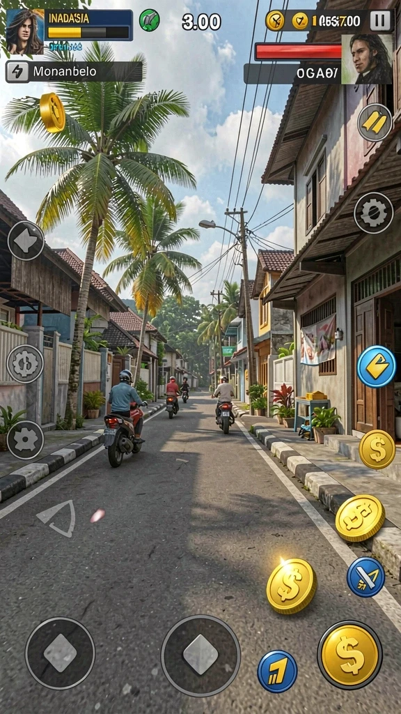 Mode permainan seru untuk semua kalangan.