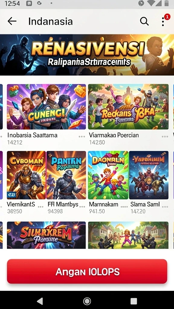 Tampilan antarmuka IYA777 yang menarik dan intuitif.