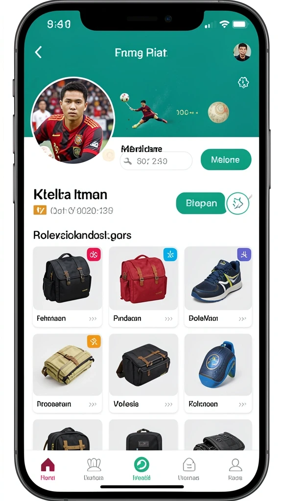 Tampilan antarmuka KAPTEN77 yang modern dan ramah pengguna.