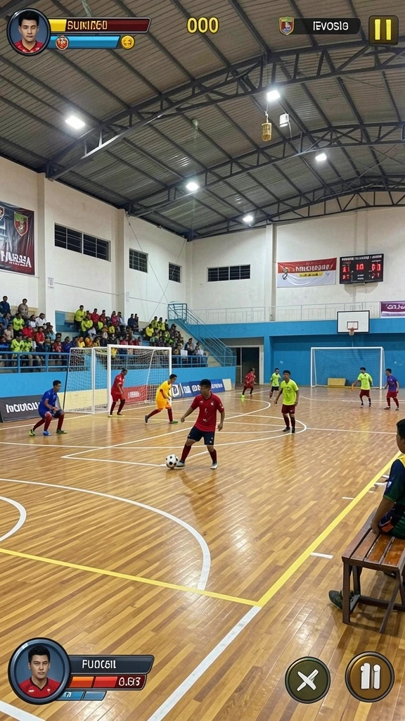 Tampilan antarmuka yang modern dan menarik.