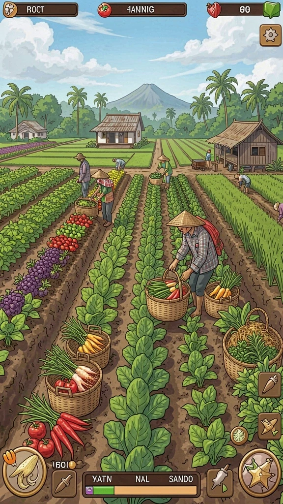 Gambar aksi seru saat berkompetisi dengan pemain lain.