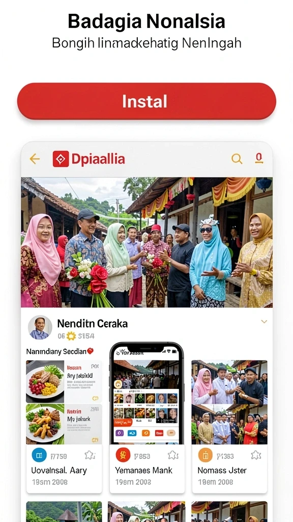 Fitur komunitas yang memungkinkan interaksi antar pemain.