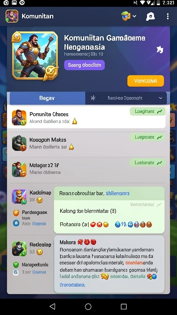 Tampilan antarmuka yang ramah pengguna.