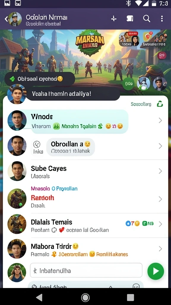 Tampilan utama aplikasi dengan menu yang mudah diakses.