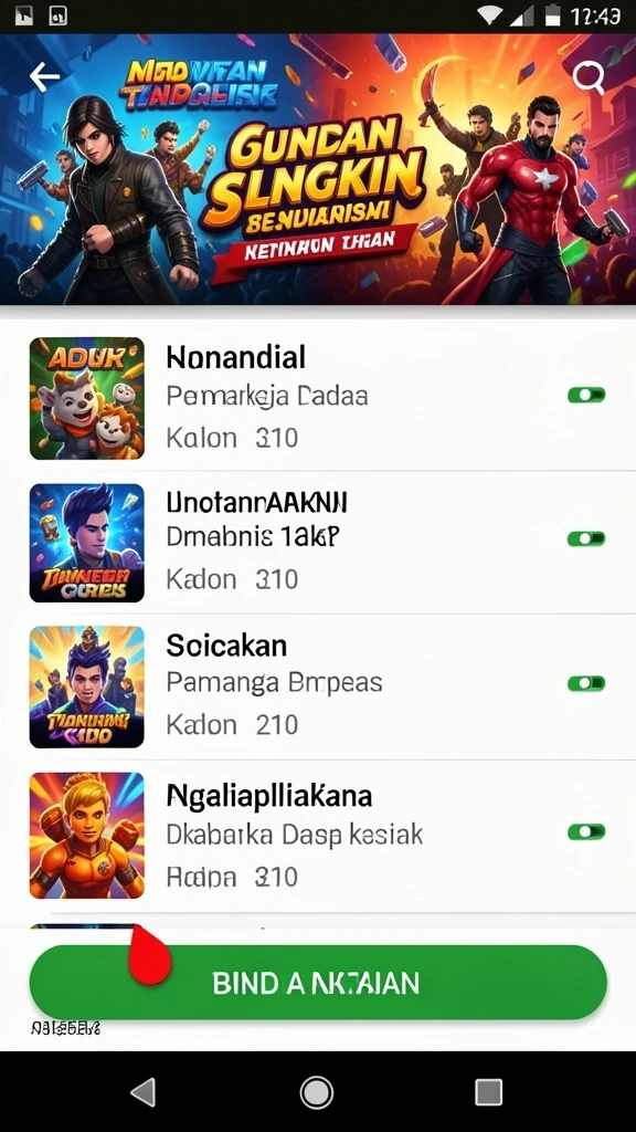 Tampilan antarmuka yang modern dan menarik.