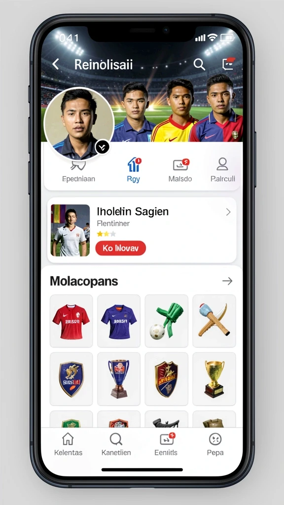 Tampilan antarmuka pengguna yang menarik dan intuitif.