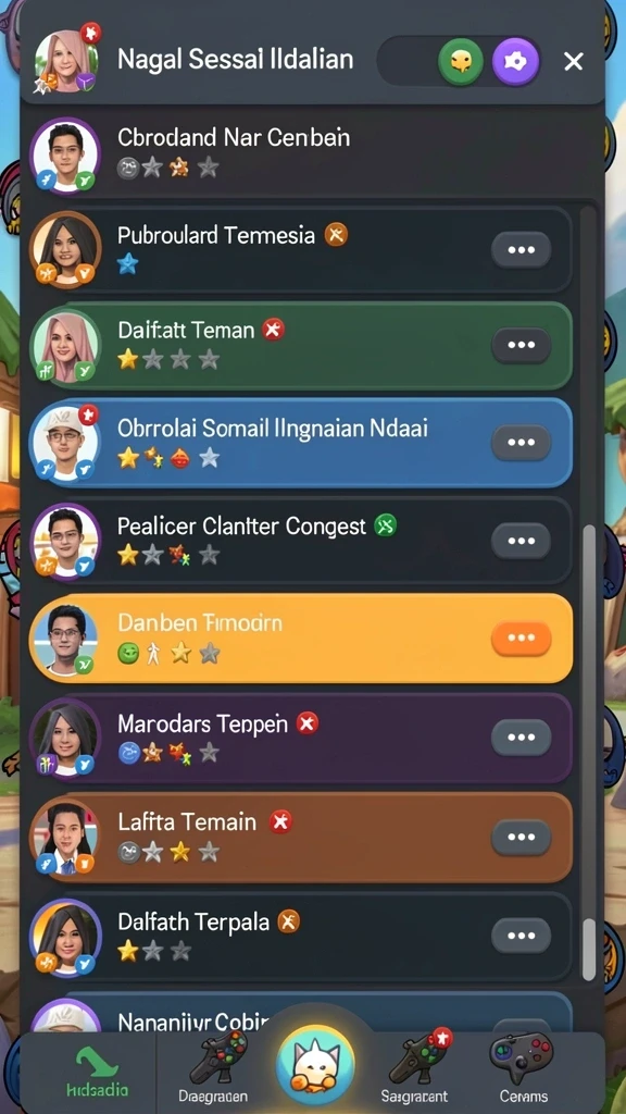 Fitur multiplayer untuk bersaing dengan teman-teman.