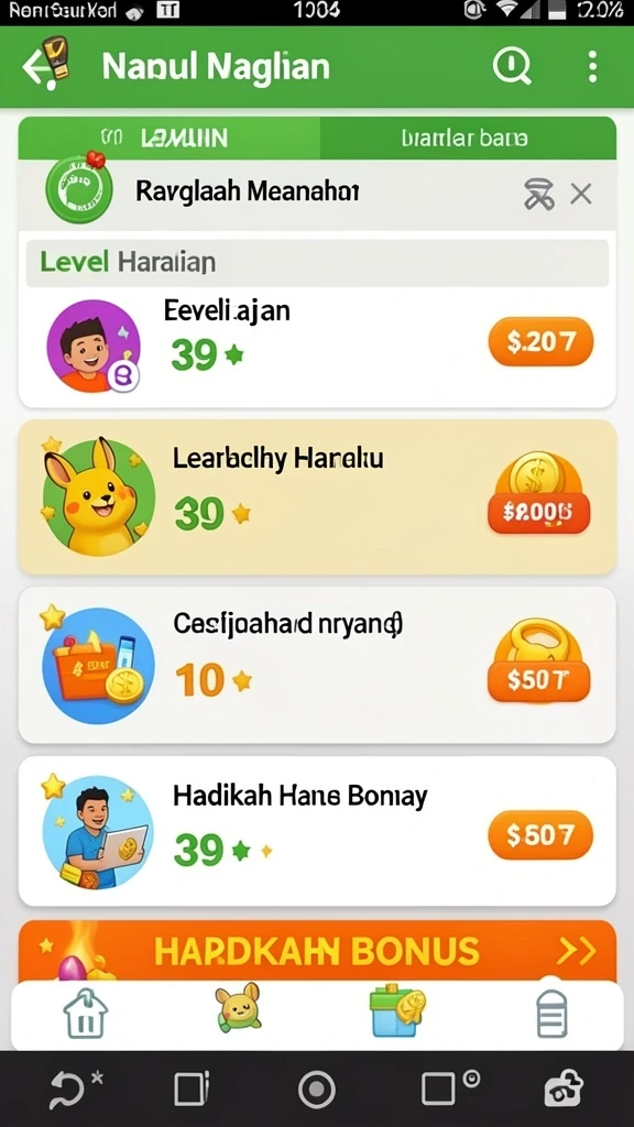 Fitur bonus yang memberikan keuntungan lebih.