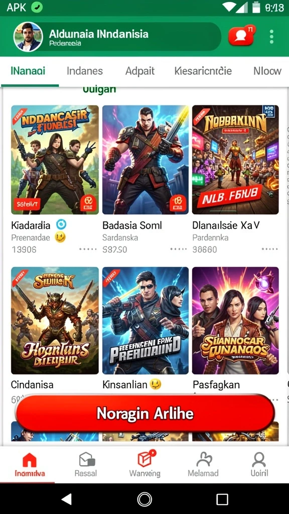 Tampilan antarmuka yang ramah pengguna.