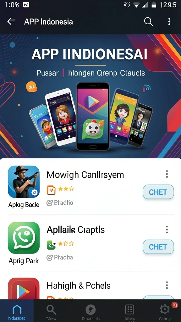 Tampilan antarmuka yang intuitif dan menarik.