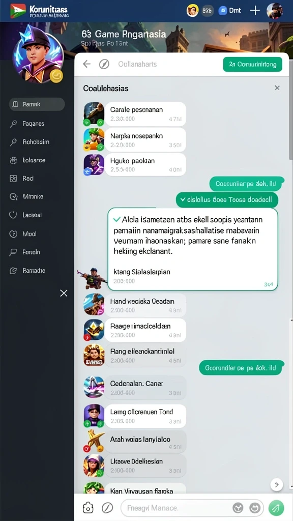 Tampilan awal game RPVIP5 yang menggoda.