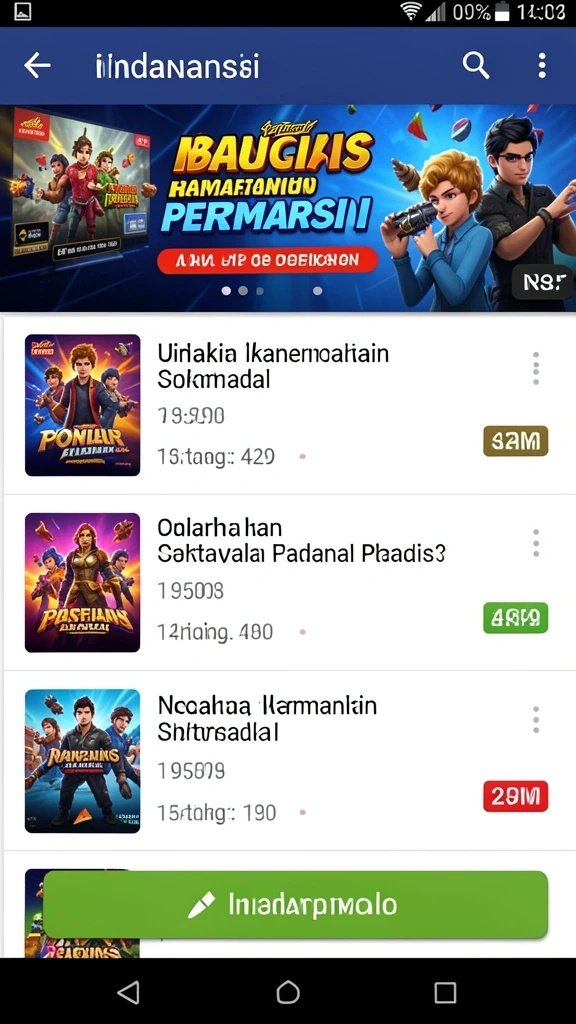 Tampilan antarmuka yang ramah pengguna.