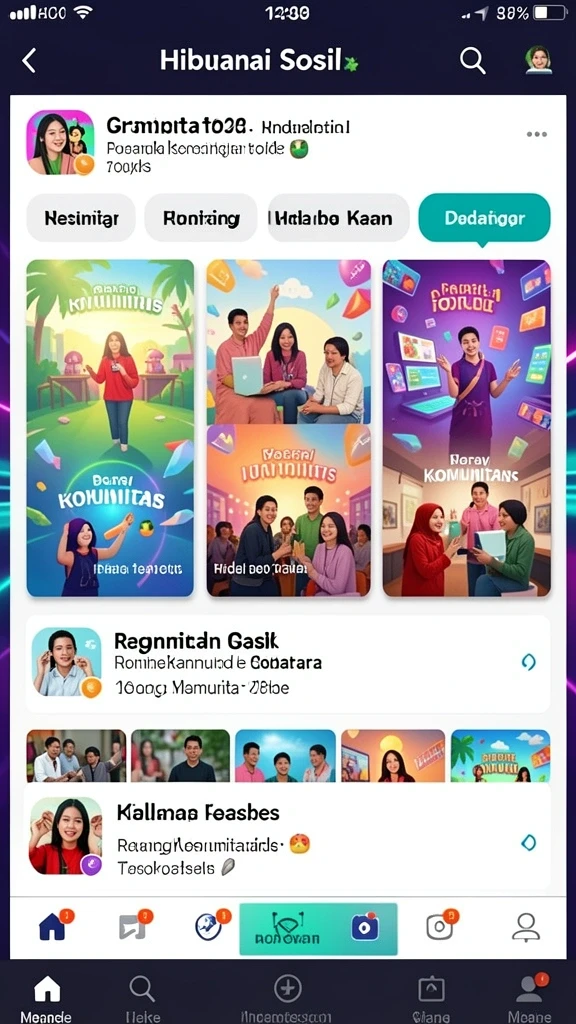 Mode multiplayer yang penuh kompetisi.