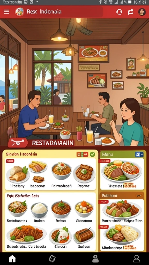 Tampilan utama SAUDITOTO yang menarik dan mudah dipahami.