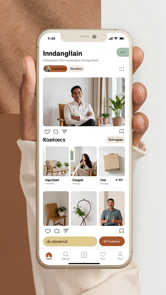 Tampilan antarmuka yang user-friendly dan mudah dinavigasi.