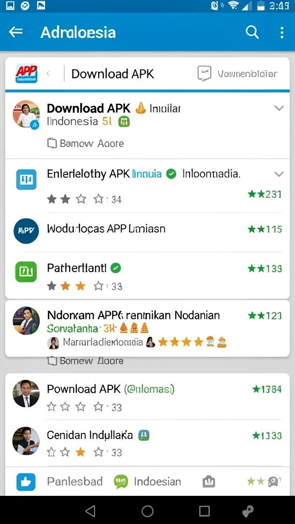 Tampilan antarmuka yang menarik bagi pengguna.