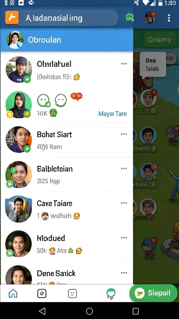 Beragam pilihan permainan judi yang tersedia.