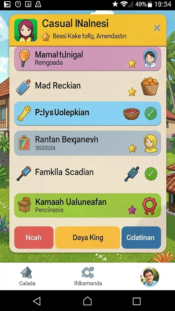Leaderboard untuk meningkatkan kompetisi di antara pemain.